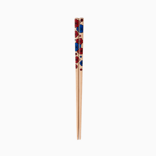 Kutani Seal | Plum with Chopstick Holder