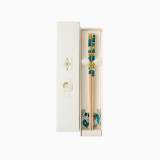 Kutani Seal | Pine with Chopstick Holder