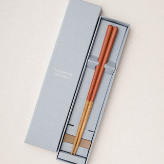 Hashikura Season 01 | Momijiiro (Orange) with Chopstick Holder