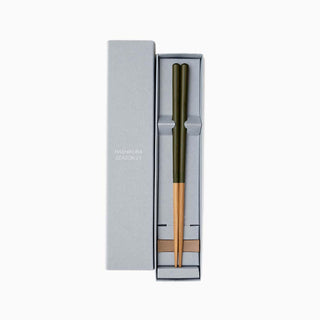 Hashikura Season 01 | Miruiro (Dark Green) with Chopstick Holder