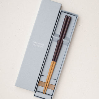 Hashikura Season 01 | Azukiiro (Dark Purple) with Chopstick Holder